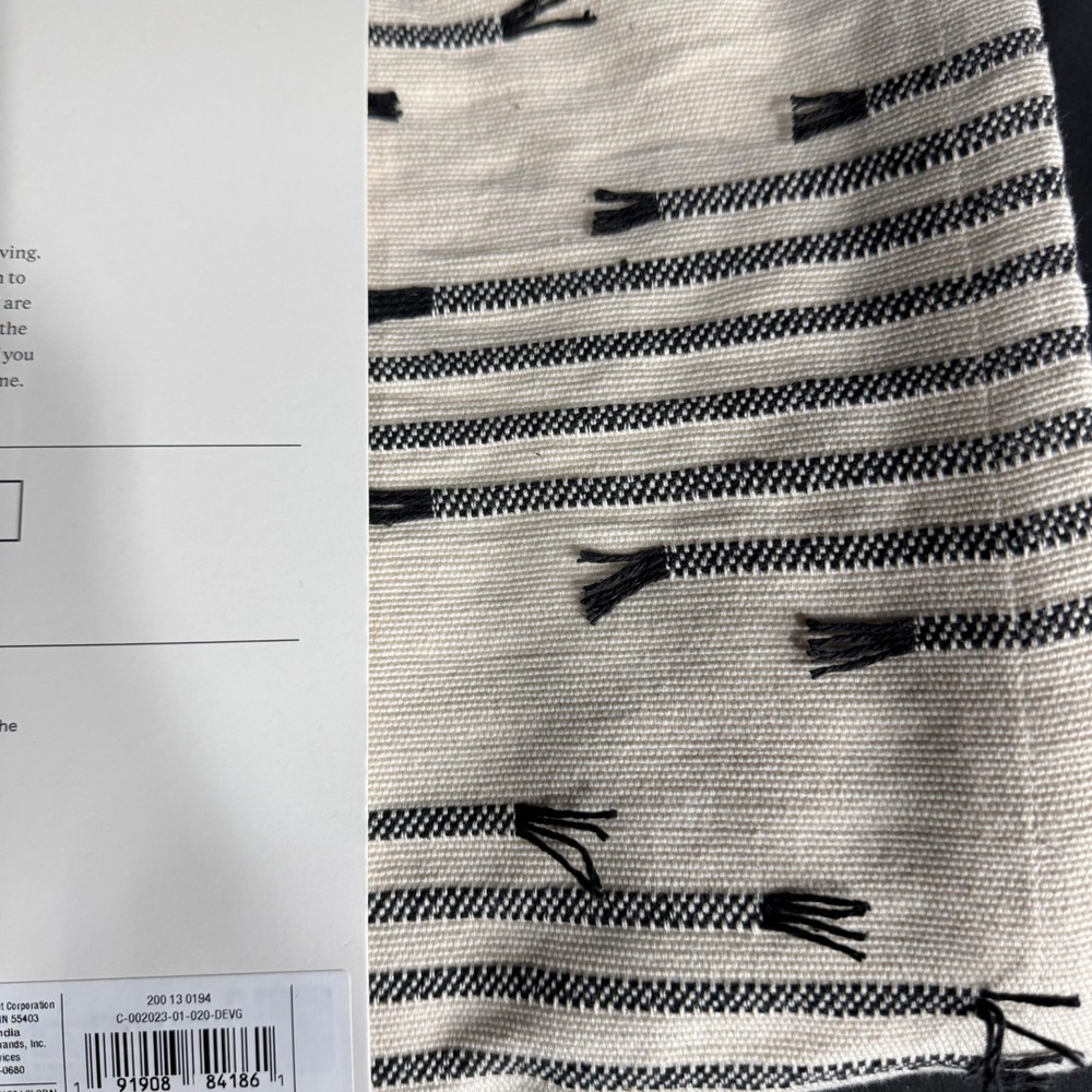 Threshold Extended Length Table Runner - Picture 7 of 7